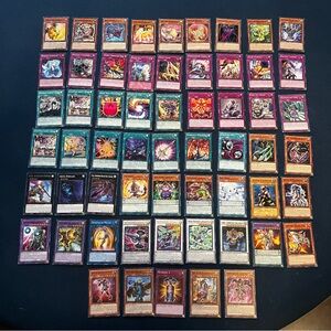 Yu-Gi-Oh Mixed  card lot- 59 cards total